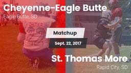 Matchup: Cheyenne-Eagle Butte vs. St. Thomas More  2017