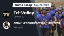 Recap: Tri-Valley  vs. Arthur-Lovington/Atwood-Hammond  2022