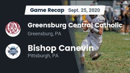 Recap: Greensburg Central Catholic  vs. Bishop Canevin  2020
