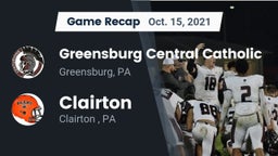 Recap: Greensburg Central Catholic  vs. Clairton  2021