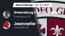 Recap: Greensburg Central Catholic  vs. Jeannette  2021