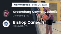 Recap: Greensburg Central Catholic  vs. Bishop Canevin  2021