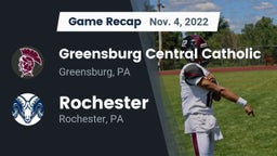 Recap: Greensburg Central Catholic  vs. Rochester  2022