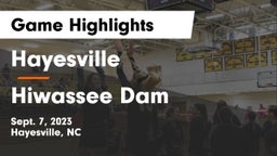 Hayesville vs Hiwassee Dam  Game Highlights - Sept. 7, 2023