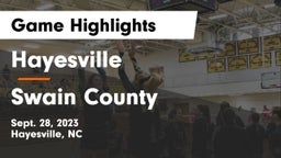 Hayesville vs Swain County  Game Highlights - Sept. 28, 2023