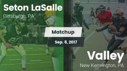 Matchup: Seton LaSalle vs. Valley  2017