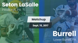 Matchup: Seton LaSalle vs. Burrell  2017