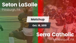 Matchup: Seton LaSalle vs. Serra Catholic  2019