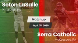 Matchup: Seton LaSalle vs. Serra Catholic  2020