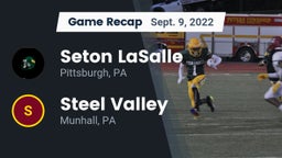Recap: Seton LaSalle  vs. Steel Valley  2022