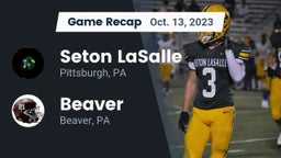 Recap: Seton LaSalle  vs. Beaver  2023