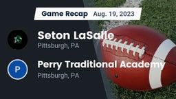 Recap: Seton LaSalle  vs. Perry Traditional Academy  2023