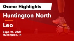 Huntington North  vs Leo  Game Highlights - Sept. 21, 2020