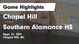 Chapel Hill  vs Southern Alamance HS Game Highlights - Sept. 21, 2021