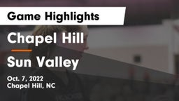 Chapel Hill  vs Sun Valley  Game Highlights - Oct. 7, 2022