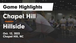 Chapel Hill  vs Hillside  Game Highlights - Oct. 12, 2023