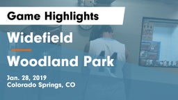 Widefield  vs Woodland Park  Game Highlights - Jan. 28, 2019