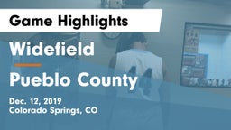 Widefield  vs Pueblo County  Game Highlights - Dec. 12, 2019