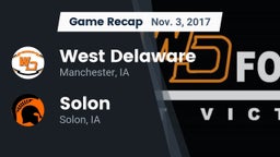 Recap: West Delaware  vs. Solon  2017