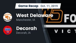 Recap: West Delaware  vs. Decorah  2019