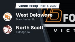 Recap: West Delaware  vs. North Scott  2020