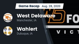 Recap: West Delaware  vs. Wahlert  2020