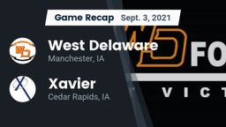 Recap: West Delaware  vs. Xavier  2021