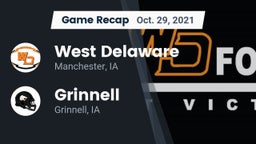 Recap: West Delaware  vs. Grinnell  2021