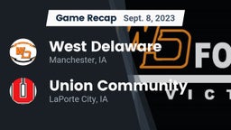 Recap: West Delaware  vs. Union Community  2023