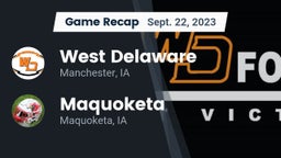 Recap: West Delaware  vs. Maquoketa  2023