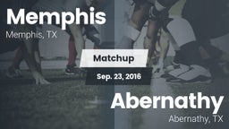 Matchup: Memphis vs. Abernathy  2015