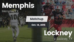 Matchup: Memphis vs. Lockney  2016