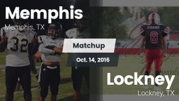 Matchup: Memphis vs. Lockney  2015