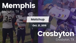Matchup: Memphis vs. Crosbyton  2015