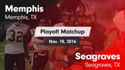 Matchup: Memphis vs. Seagraves  2016