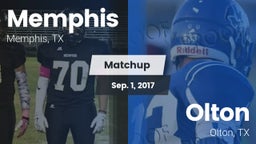 Matchup: Memphis vs. Olton  2017