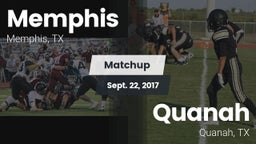 Matchup: Memphis vs. Quanah  2017
