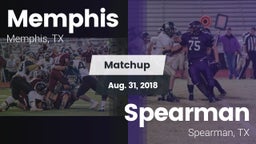 Matchup: Memphis vs. Spearman  2018