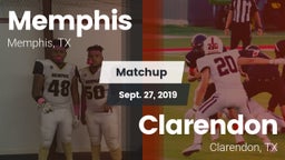 Matchup: Memphis vs. Clarendon  2019