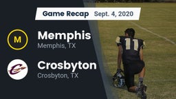 Recap: Memphis  vs. Crosbyton  2020