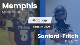 Matchup: Memphis vs. Sanford-Fritch  2020