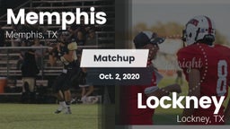 Matchup: Memphis vs. Lockney  2020