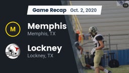 Recap: Memphis  vs. Lockney  2020