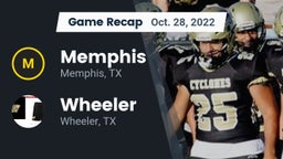 Recap: Memphis  vs. Wheeler  2022