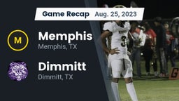 Recap: Memphis  vs. Dimmitt  2023