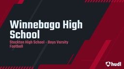 Stockton football highlights Winnebago High School