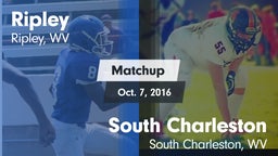 Matchup: Ripley vs. South Charleston  2016