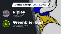 Recap: Ripley  vs. Greenbrier East  2020