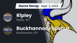 Recap: Ripley  vs. Buckhannon-Upshur  2022