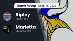 Recap: Ripley  vs. Marietta  2022